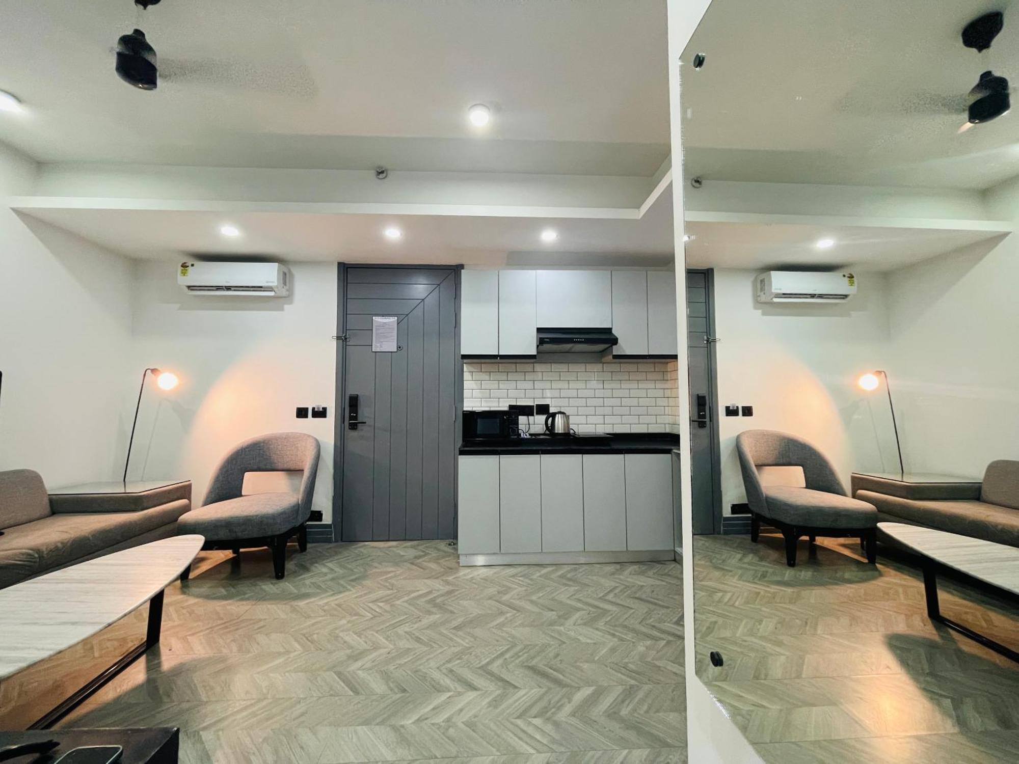 Bedchambers Serviced Apartments, Mg Road Gurgaon Zewnętrze zdjęcie